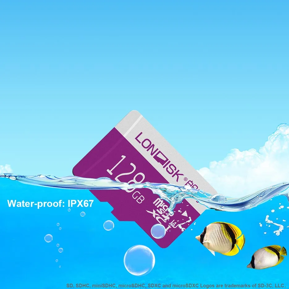 LONDISK Micro SD карта 32 Гб класс 10 8 ГБ/16 ГБ/64 Гб/128 ГБ UHS-1 флэш-карта памяти TF карта U1 U3 для смартфона камеры ноутбука