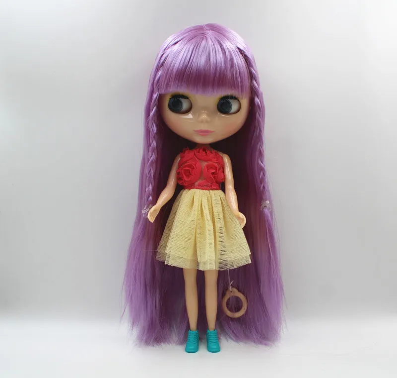 Blygirl Blyth кукла фиолетового взрыва zhifa обнаженные куклы общая кожа общее тело 7 суставов DIY куклы могут изменить тело