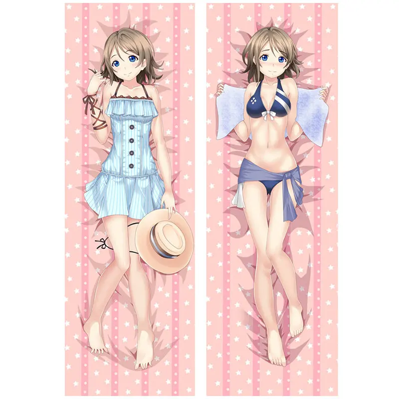 Аниме Lovelive Солнечный свет Декоративная Подушка Чехлы Yoshiko Tsushima Minami Kotori наволочки обнимая постельные принадлежности для тела наволочки - Цвет: 4