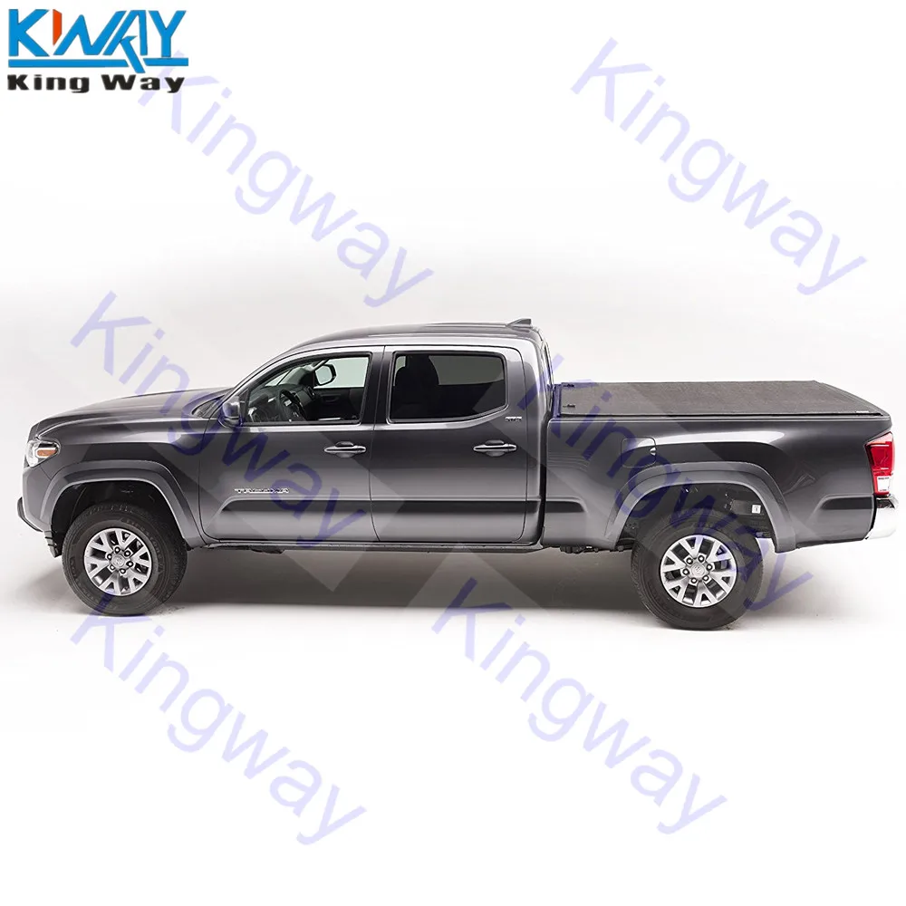 King Way-5'7 футов Мягкая Roll Up Tonneau Крышка для-2009 Dodge Ram Crew 5'" грузовик кровать