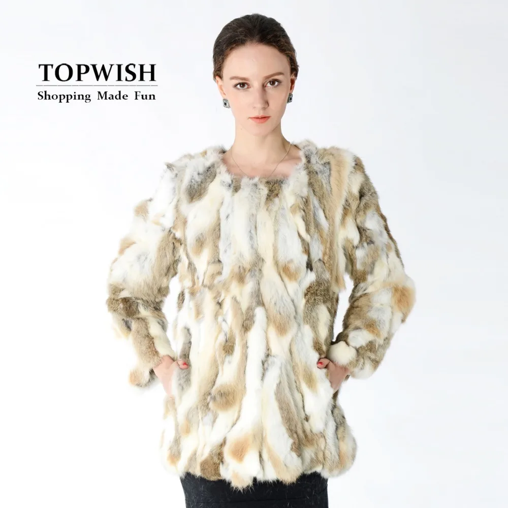 Новое поступление 100% горячая Распродажа Женская куртка из натурального меха