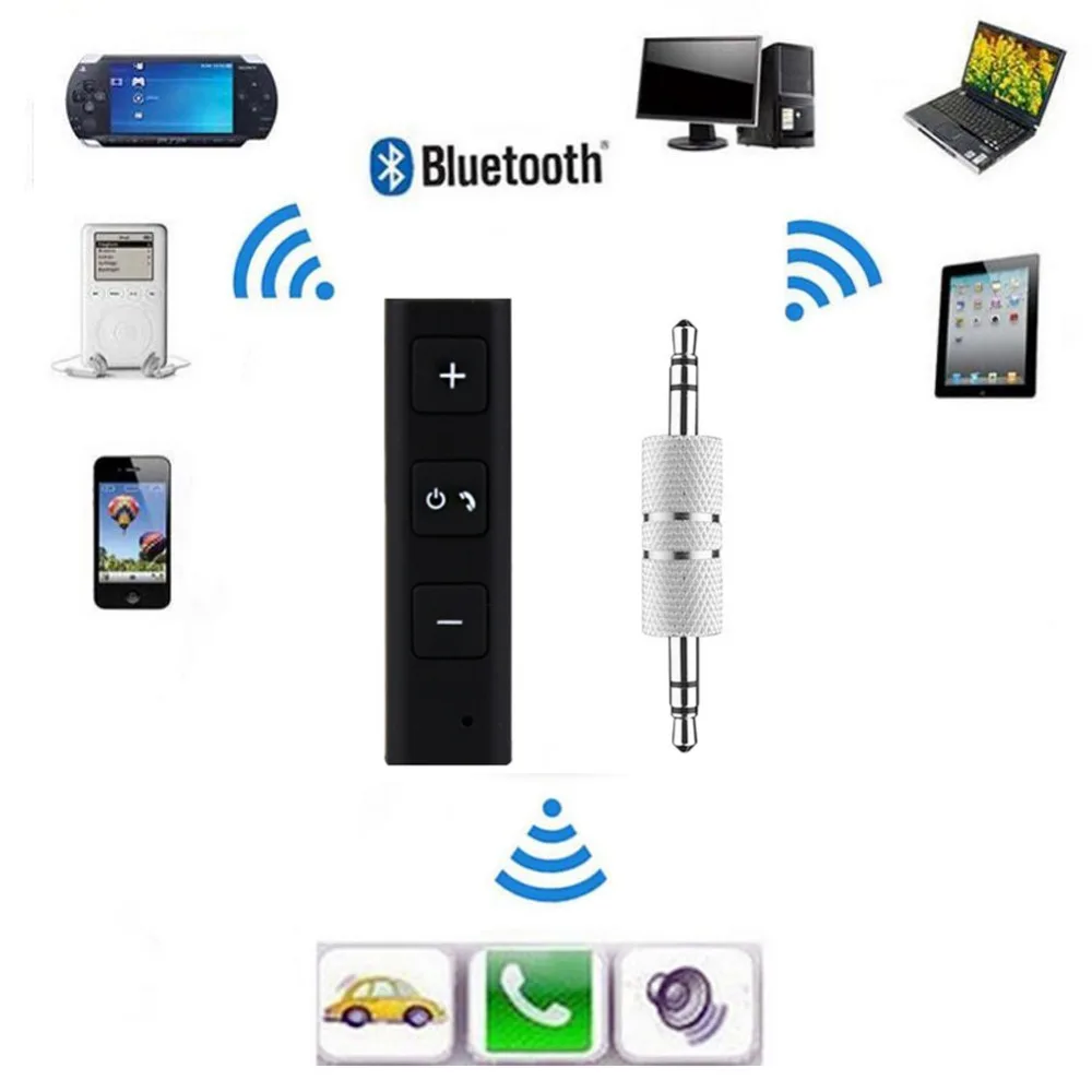 DAONO 3 5 мм разъем Bluetooth AUX аудио музыкальный приемник автомобильный комплект