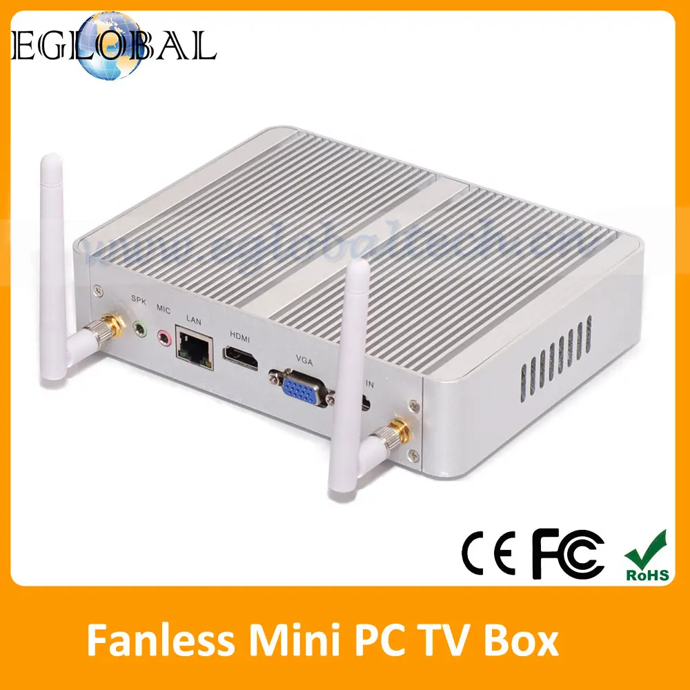 Процессор EGlobal безвентиляторный HTPC домашний компьютер с процессором Intel Celeron N3050 8