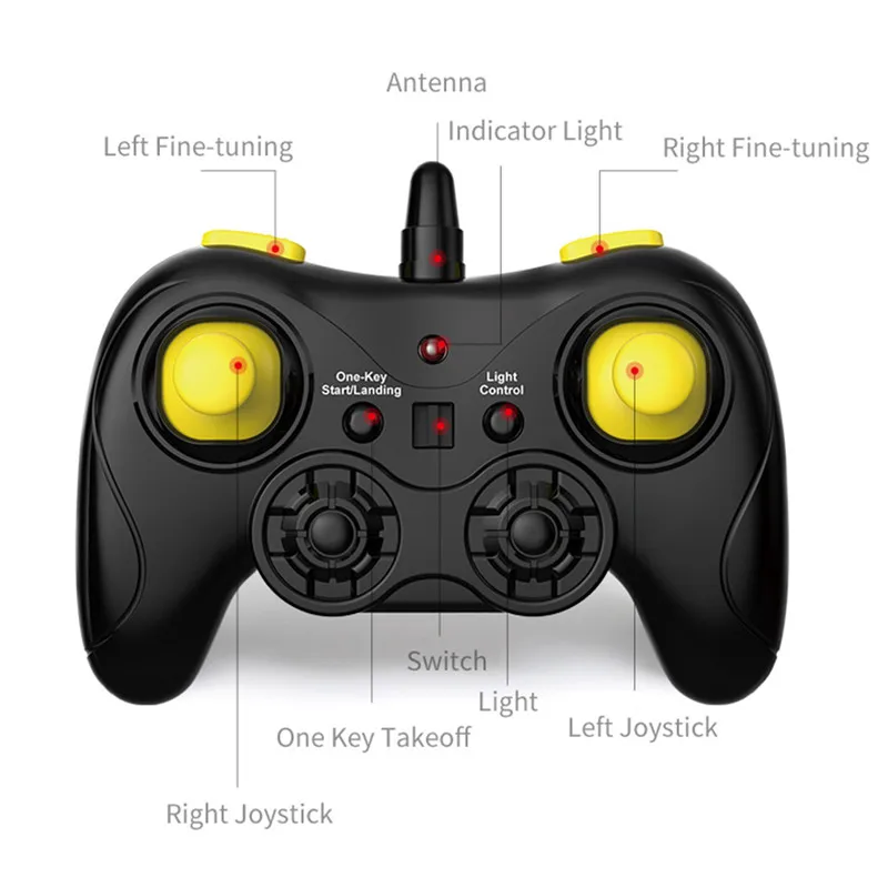 JJRC JX02 2 4G 4CH удержание высоты один ключ взлета мини RC вертолет RTF Игрушки для