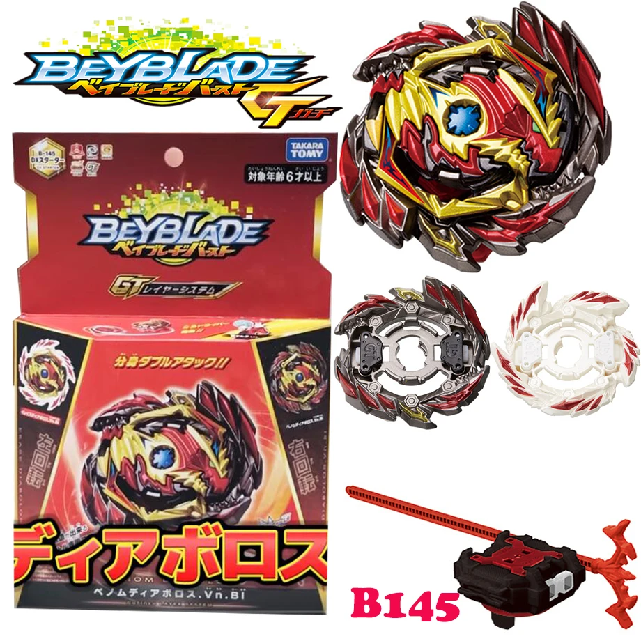 TAKARA TOMY Beyblade Burst Gyro четвертого поколения GT B 145 порочный дракон|Волчки| |