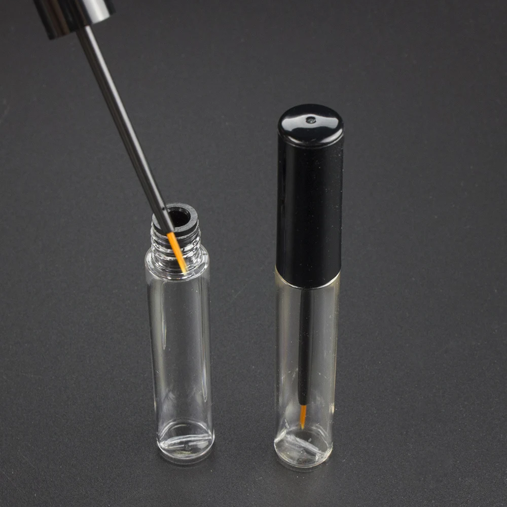 100 шт. 3 5 г элегантная пустая подводка для глаз мл жидкая с кисточкой черная крышка