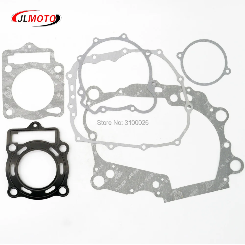 Комплект прокладок двигателя, подходит для двигателя LC172MM 170MM Loncin 250cc с водяным охлаждением Mikilon ESB Jinling 250cc ATV XMOTO