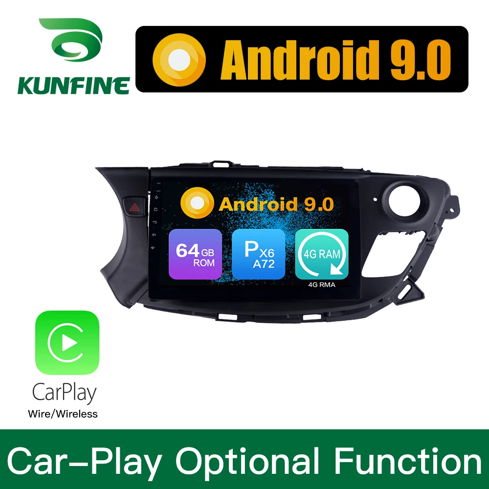 Android 9 0 Ram 4G Rom 64G PX6 Cortex A72 автомобильный DVD GPS мультимедийный плеер стерео для Buick