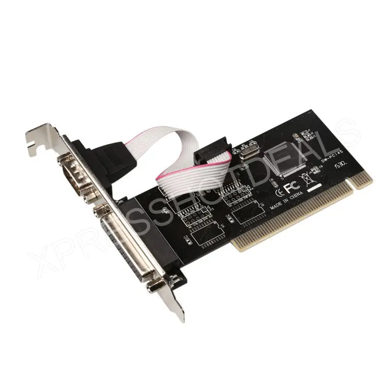 Разъем RS232 для принтера COM и DB25 параллельный порт LPT PCI-карты адаптер конвертер |