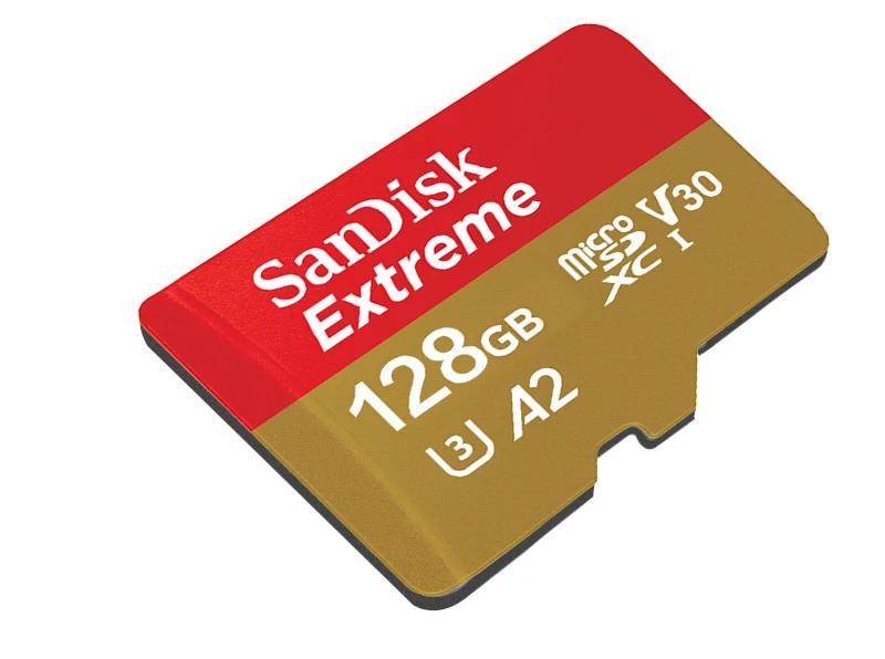 Оригинальная Micro SD Карта sandisk Extreme U3 V30 A2 64 Гб 128 ГБ 256 ГБ флеш-карта памяти tf-карта с адаптером для спортивных камер