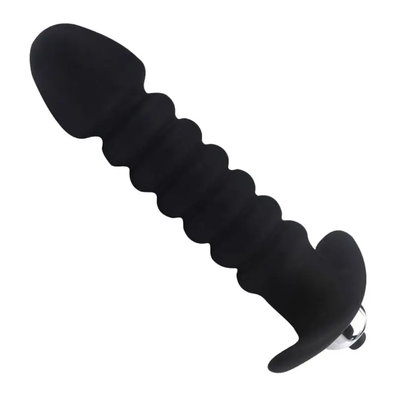 Silicone Plug Vibrator Massage G-spot Butt Stimulation Adult Sex Toys for Women Men | Красота и здоровье