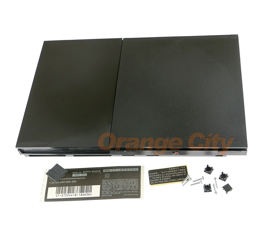 10 шт./лот высококачественный чехол с полным корпусом для PS2 Slim 9w 90000 9000X консоли