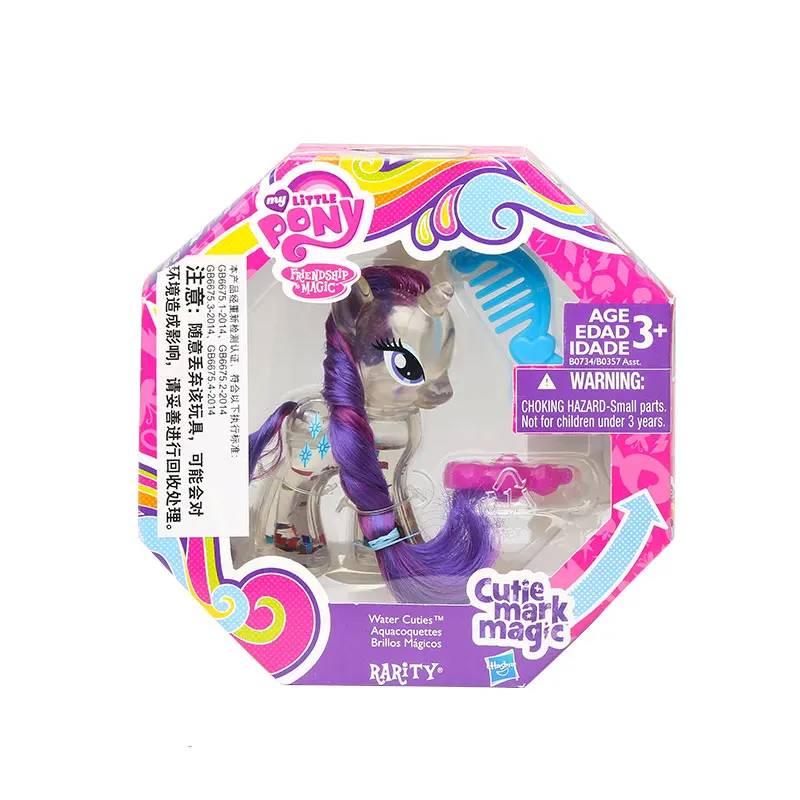 My Little Pony игрушка хрустальные лошади Рарити Пинки Сумеречная Искорка Коллекция Модель Куклы Игрушки для детей