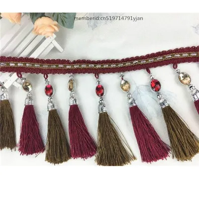 6 метров/партия шторы с кисточками длина 16 см|handmade textile|decorative sewinglace decoration |