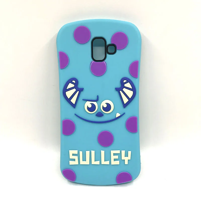 New Sulley Силиконовый чехол для samsung Galaxy J6 J4 Plus J8 J6+ J4+ 3D мультяшный чехол для телефона с изображением единорога ститча Минни Маус - Цвет: New Sulley