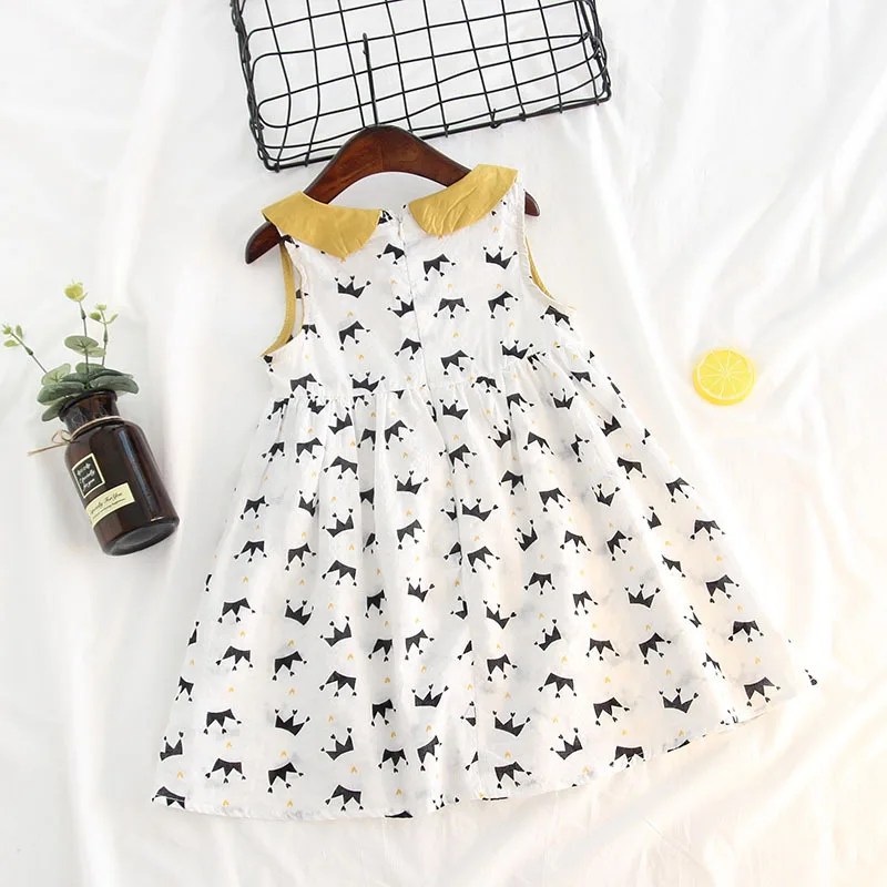 Платье для маленьких девочек 2019 г. летние платья 3 4 5 6 7 лет платье принцессы милые