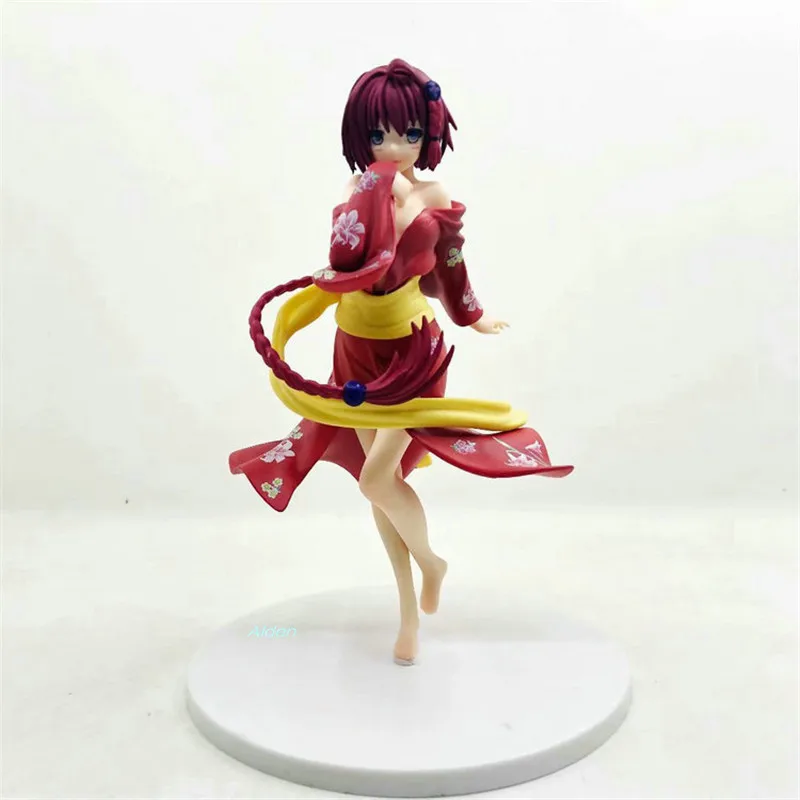 7 &quotАниме сексуальные фигурки для любви Ru Darkness Kurosaki Meia Yukata Ver. ПВХ движущаяся