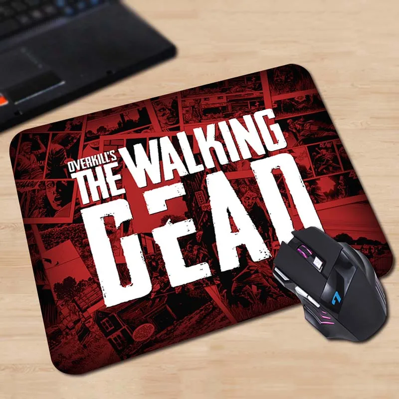 Высококачественная оптическая противоскользящая компьютерная коврик для мыши