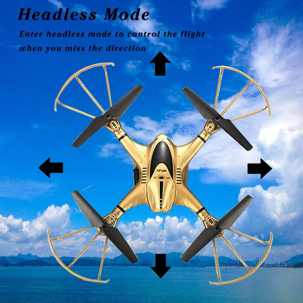 Дрон с камерой MJX X401H Wi-Fi FPV 0.3MP HD Радиоуправляемый квадрокоптер удерживающий