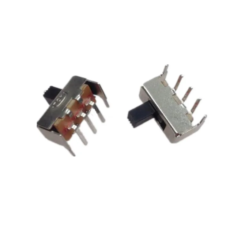 20 шт. SS12F23 SS-12F23 SPDT 1P2T тумблер Скользящие переключатели 5PIN 3 + 2 90 градусов Длина