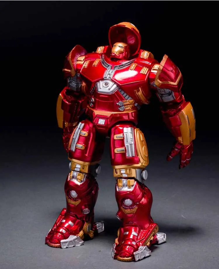Фильм Мстители 18 см Возраст Ultron свет с металлической эмблемой Железного Человека
