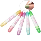 Ручка-корректор для нейл-арта, 5 шт.лот, удаление ошибок с 3 наконечниками, Очиститель Ногтей, стирание ногтей, инструменты для маникюра, набор для снятия гель-лака