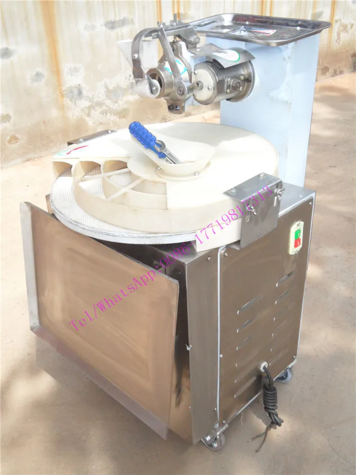 Небольшой Вертикальный зеркальный круглый разделитель теста из нержавеющей