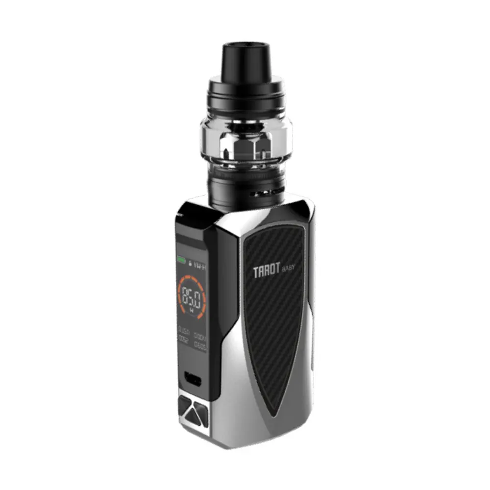 Комплект для малышей Vaporesso Tarot 85 Вт TC Box Mod 2500 мАч 4,5 мл NRG SE Vape Tank GT сетчатая катушка вейпер испаритель электронная сигарета - Цвет: Серебристый