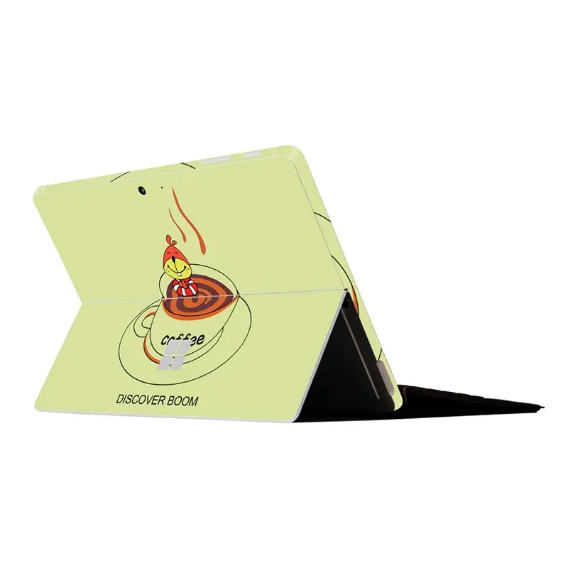 TN-0081 GOOYIYO-наклейка для планшета Surface Go нетбук мультяшный винил наклейка Surface Pro 3 4 5 6 поверхность кожи RT 1 2 стикер - Цвет: TN-0081