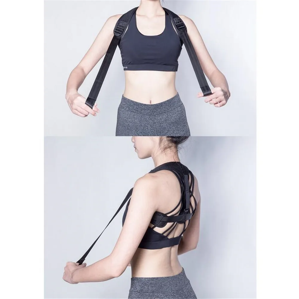 Регулируемый коррекционный поддерживающий пояс универсальный мужской и женский