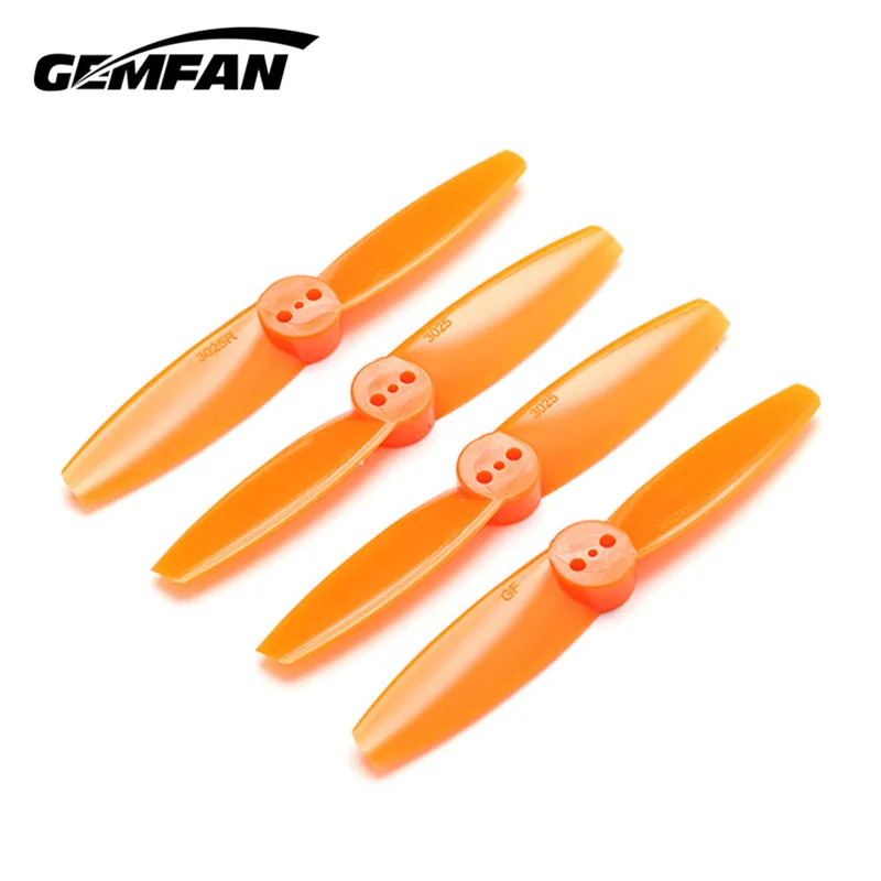 2 пары Gemfan 3025 шт. Лопасти пропеллера CW/CCW для двигателя 1104 120 150 160 RC Multirotors Quadcopter