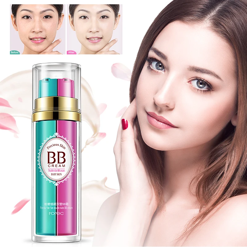 ROREC, консилер для лица, BB крем, красота, макияж, основа, косметика, двойной ствол, крем, жидкая кожа, CC крем, увлажняющий крем, контроль жирности