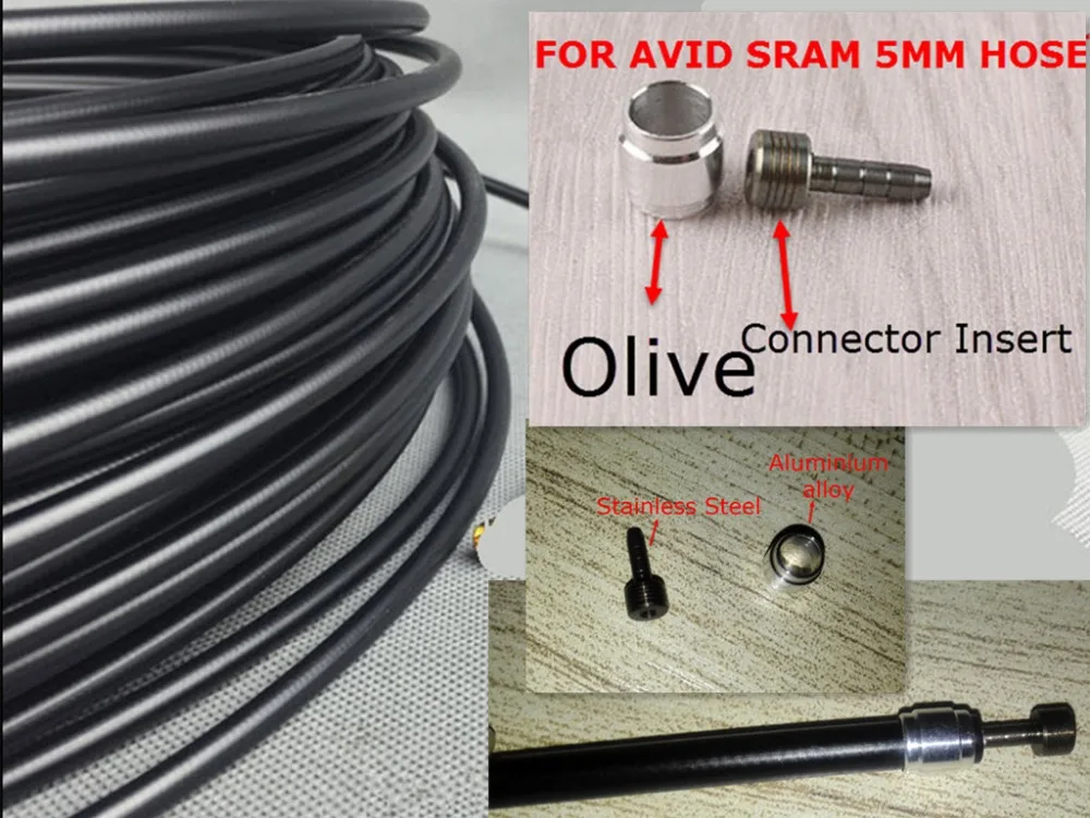 Инструменты для ремонта велосипеда 20 шт. соединитель шланга вставка оливковый