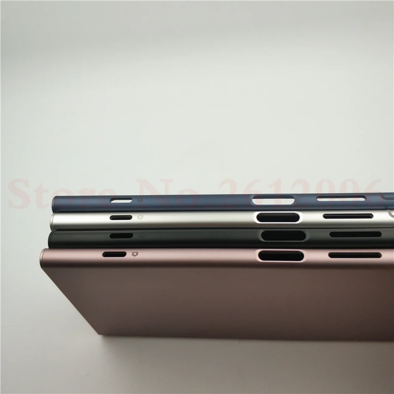 5,2 ''металлический корпус батареи задняя крышка чехол для sony Xperia XZ1 G8341 G8342 задняя крышка для батареи
