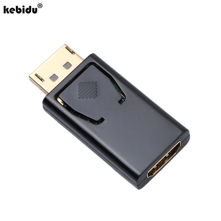 Kebidu5 шт./лот порт дисплея DP штекер-HDMI гнездо HD конвертер Кабельный адаптер для MacBook