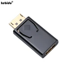Kebidu5 шт.лот порт дисплея DP штекер-HDMI гнездо HD конвертер Кабельный адаптер для MacBook Pro Air HDTV DVD видео аудио разъем