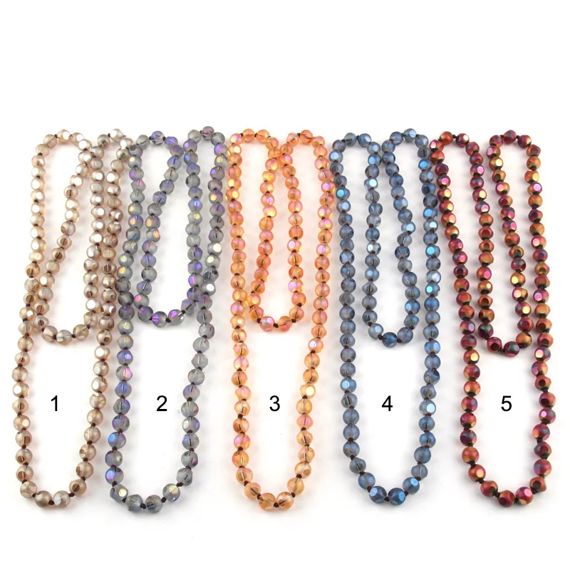 MOODPC модные богемные ювелирные изделия длинная повязка на шее многогранное