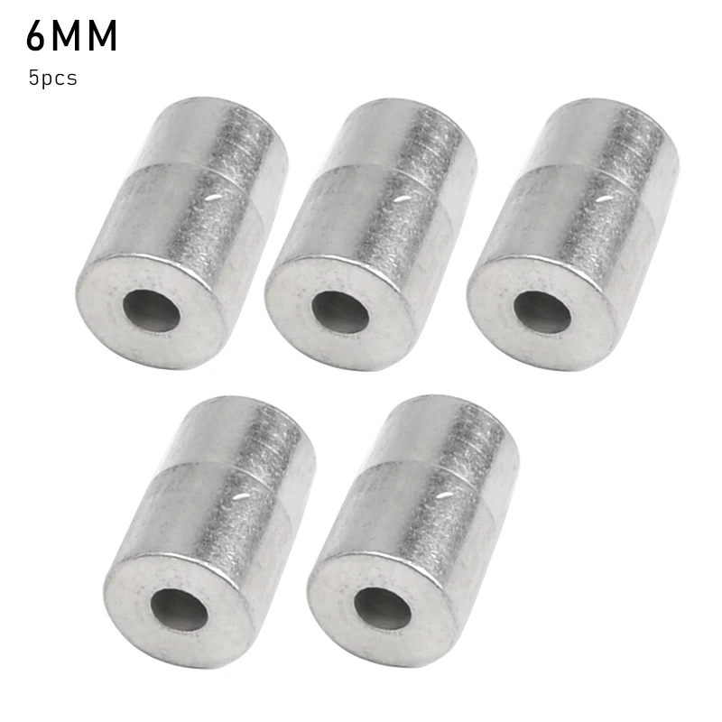 6MM 5pcs 5 шт. 5-12 мм буровые втулки Cr12 стальная буровая втулка Чистка деревообрабатывающий джиг сверлильные части - Цвет: 6MM 5pcs