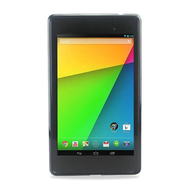 New Silicone Anti-skid X Line Soft Silicon Rubber TPU Gel Skin Shell Cover Case For Google Nexus 7 II 2nd 2gen 2013 7" Tablet |