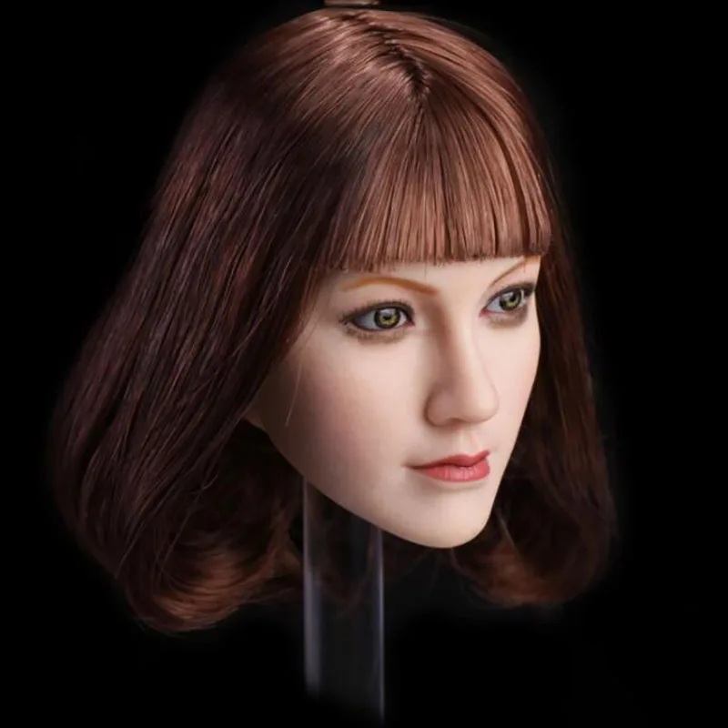 1/6 Scale Girl Sculpt Beauty чистая и Милая женская резьба по азиатской головке версия модели
