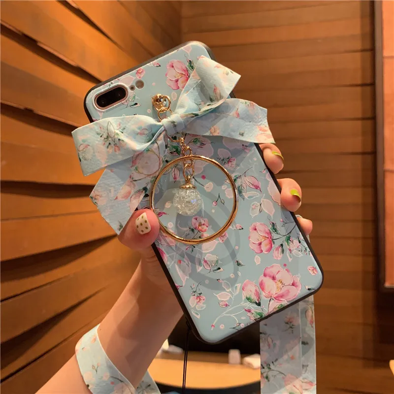 Милый подвесной мягкий чехол для телефона Apple iphone 6 6s 7 8 Plus X XS XR MAX |