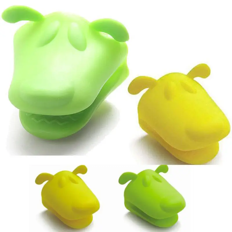 Милый силиконовый держатель для кухонных прихваток инструментов термостойкий