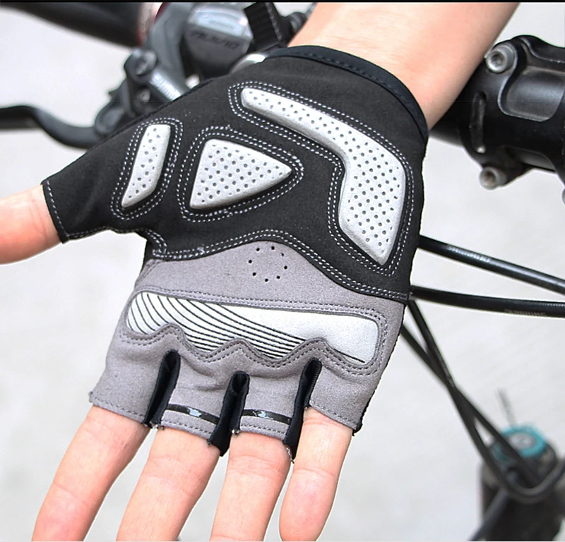 2018 GUB Summer Cycling Gloves Gel Half Finger Shockproof Sport Gym MTB Mountain Bicycle Bike Anti-slip | Спорт и развлечения