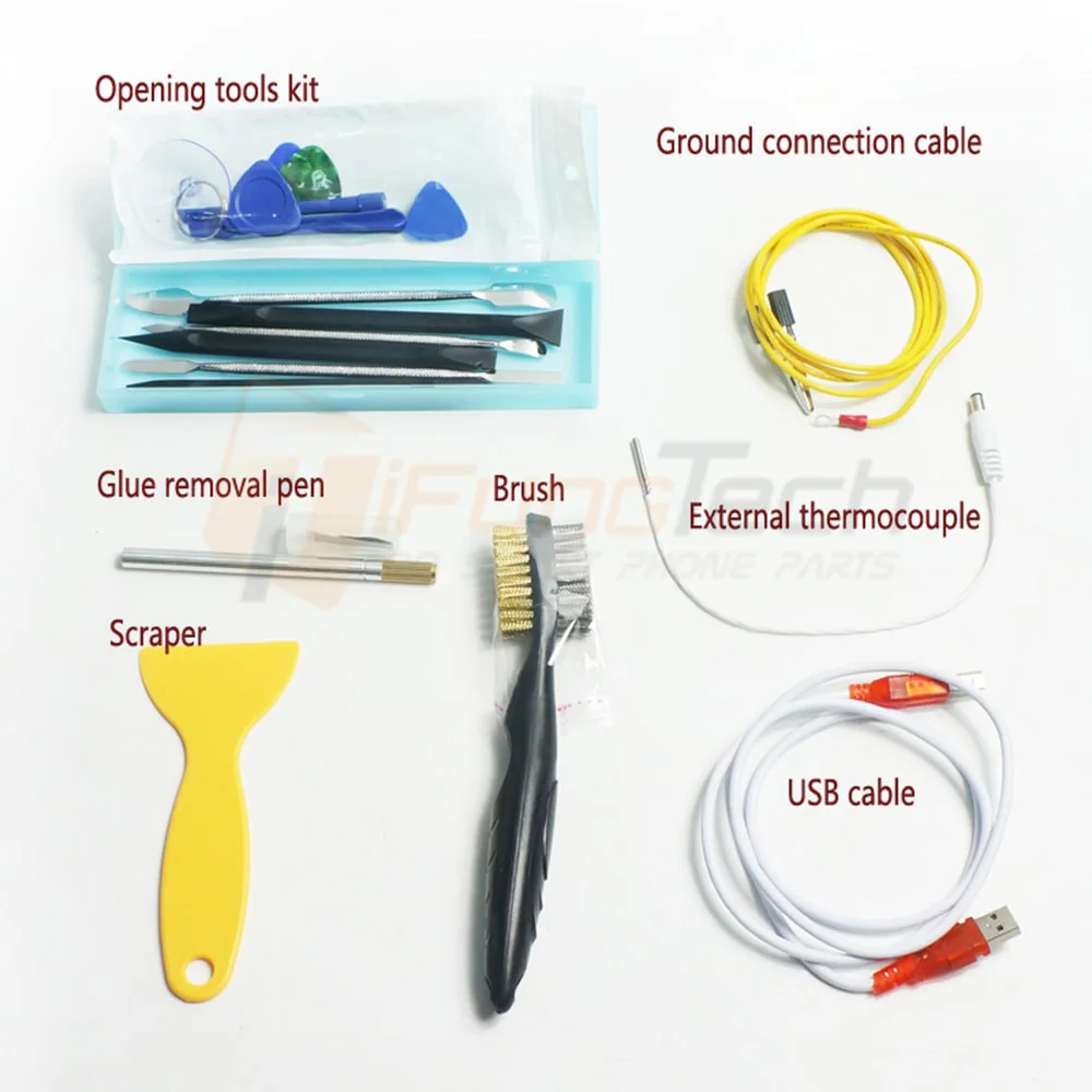 

SMD Solder Station for iPhone X XS MAX PCB Motherboard layering Circuit Board Rework Heating Platform Phone Repair Tool