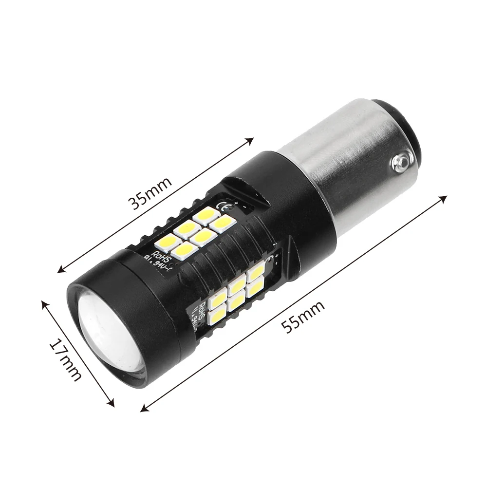 LEEPEE 1156 BA15S P21W автомобильный светильник указателя поворота 3030 21SMD задние