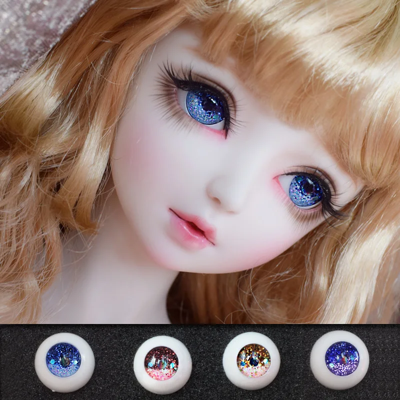 Bybrana Sd кукла Bjd глазное яблоко 12 мм 14 16 18 стеклянный глазный яблок|Куклы| |