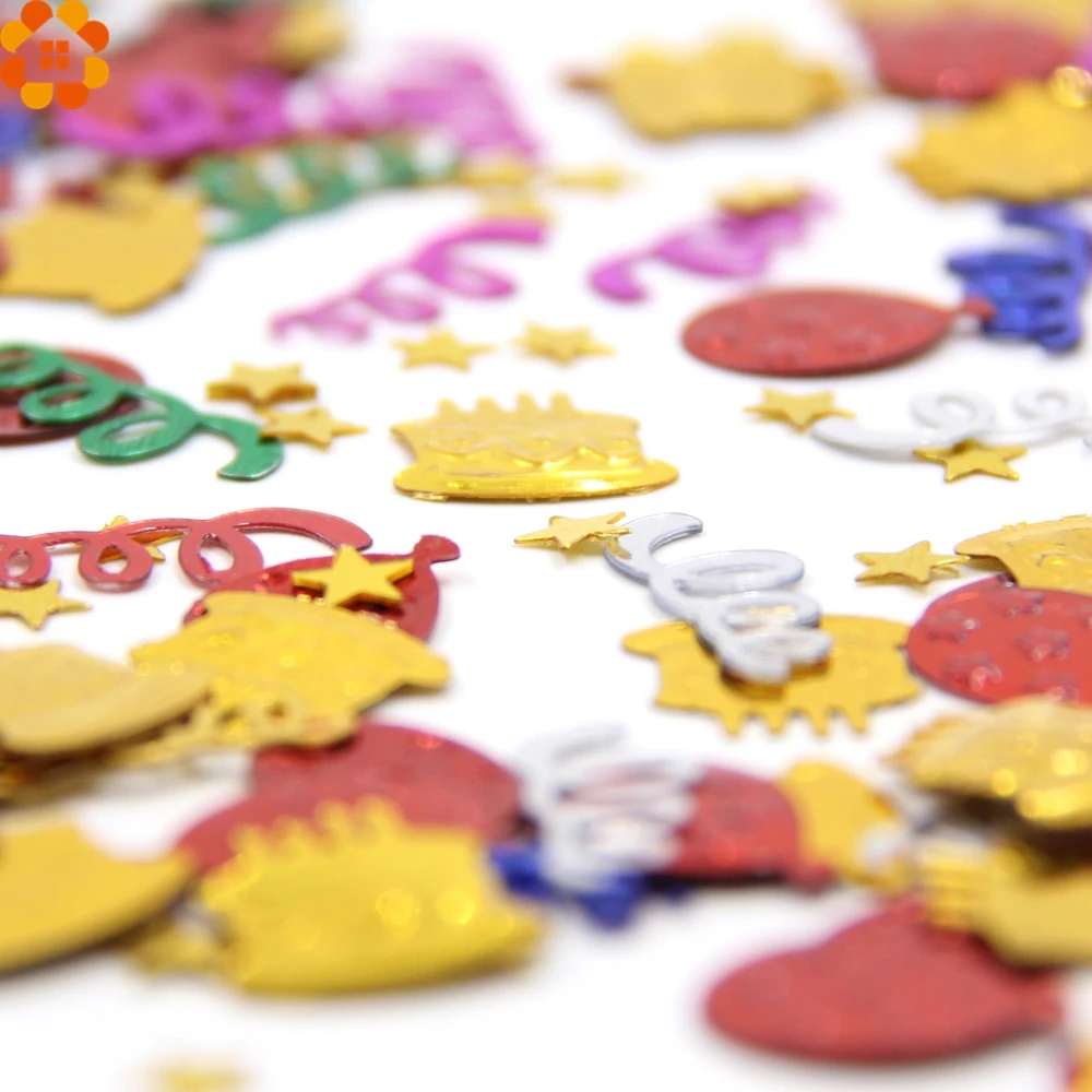 30 г/пакет с днем рождения блестящие конфетти пластиковое Дети День