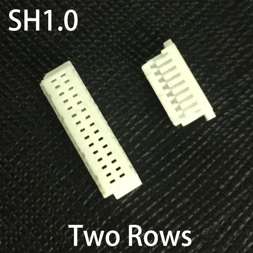 SH1.0 1 0 мм шаг 2*6P 2x6P 2*8P 2x8P 2*10P 2x10P 12 16 20 контактов двухрядный пластиковый корпус