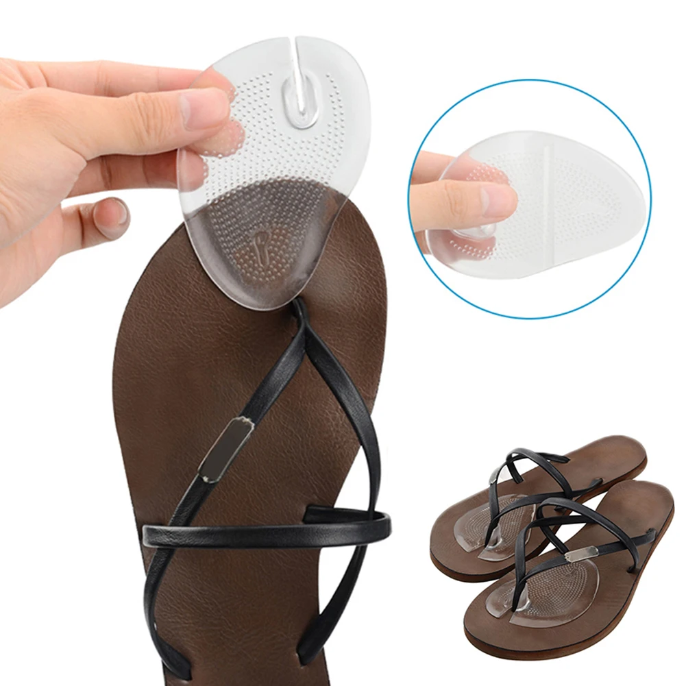 Лидер продаж невидимые шлепанцы сандалии передняя часть силиконовая