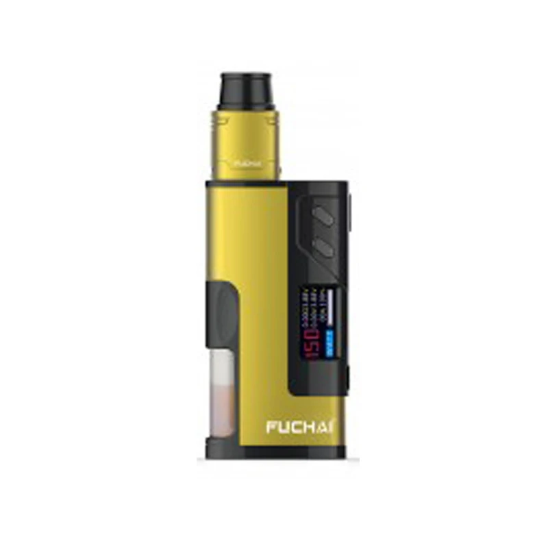 Оригинальный электронный кальян Sigelei Fuchai squonk 213 коробка мод комплект 150 мощность с